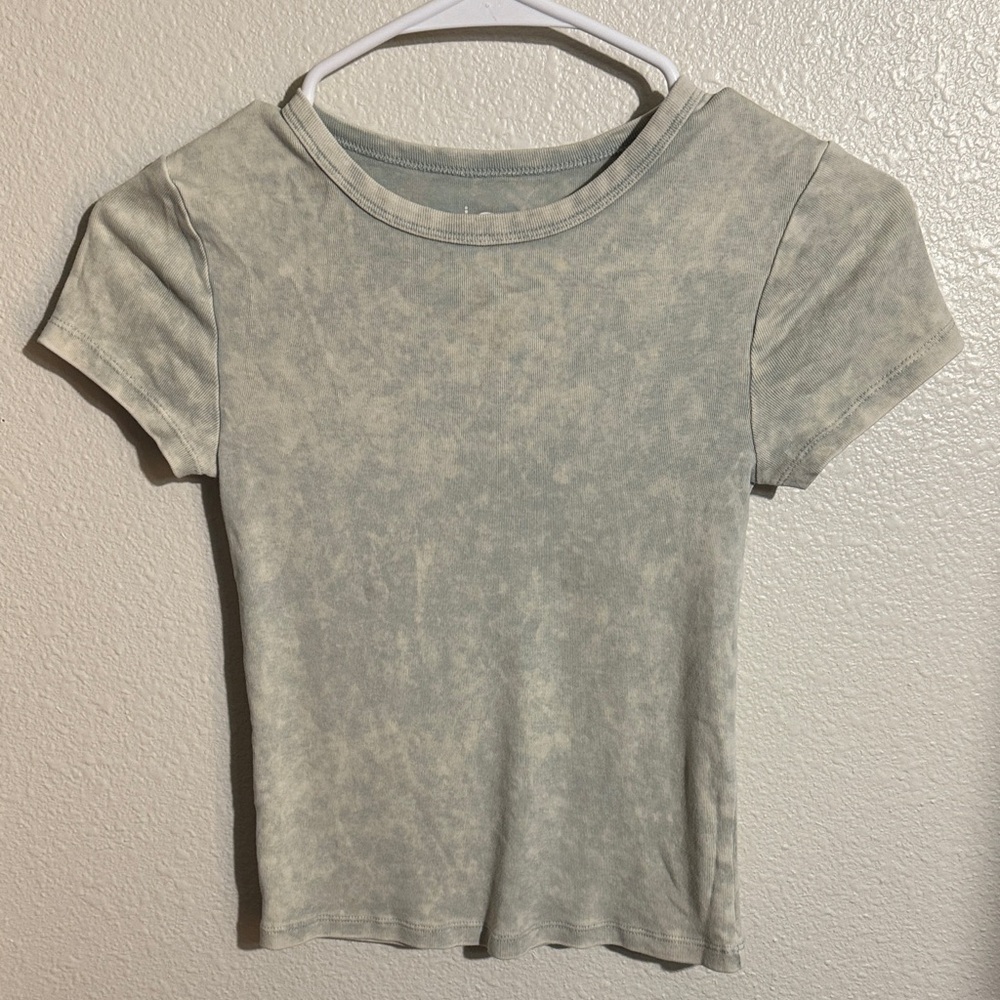 SO Women's Light Green Short Sleeve